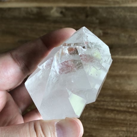 インド　マニハール 産　ヒマラヤ水晶ポイント（NO.27）／タントリックツイン