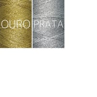 LINHASITA社製ワックスコード＜OURO&PRATA＞　0.35mm （ロウビキ紐　蝋引き紐　waxcord）1本単品