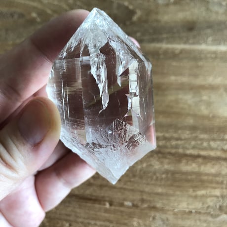 インド　マニハール 産　ヒマラヤ水晶ポイント（NO.25）／レコードキーパー