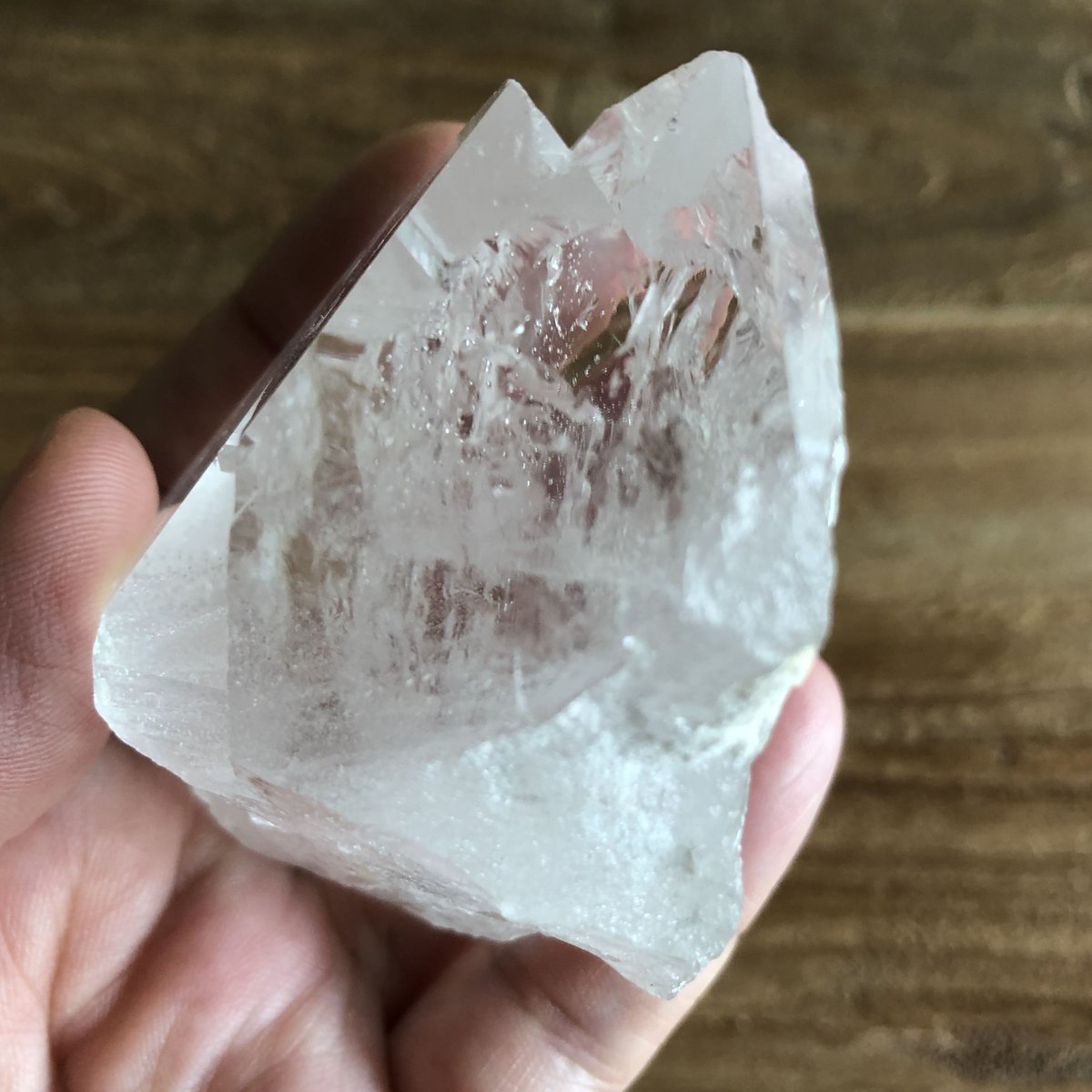 インド マニハール 産 ヒマラヤ水晶ポイント（NO.27）／タントリック