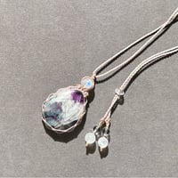 エンジェルフェザーインフローライトのペンダント