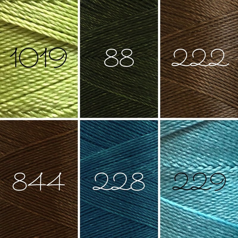 642    ＊蝋引きタグmix 642 ＊蝋引きタグmix