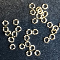 14KGF（14Kゴールドフィルド）クローズ・丸カン 3mm（10個入り）