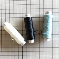 【20m小巻】LINHASITA社製ワックスコード＜取り扱い36色＞　0.5mm （ロウビキ紐　蝋引き紐　waxcord）｜お好きな3色セット