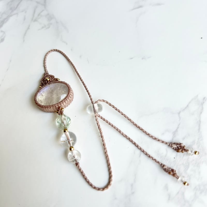 ホワイトラブラドライト＜ブレスレット＞ | ALANKAR