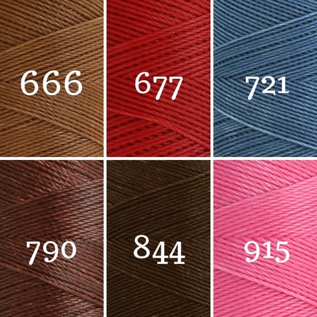 LINHASITA社製ワックスコード＜取り扱い61色＞　0.75mm （ロウビキ紐　蝋引き紐　waxcord）1本単品