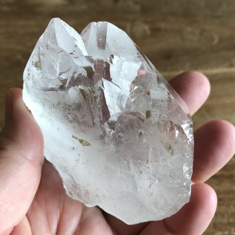 インド　マニハール 産　ヒマラヤ水晶ポイント（NO.27）／タントリックツイン