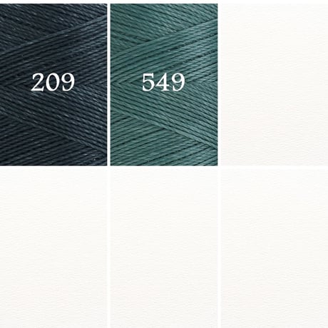 LINHASITA社製ワックスコード＜取り扱い38色＞　0.5mm （ロウビキ紐　蝋引き紐　waxcord）1本単品