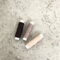【20m小巻】LINHASITA社製ワックスコード＜取り扱い18色＞　0.35mm （ロウビキ紐　蝋引き紐　waxcord）｜お好きな3色セット
