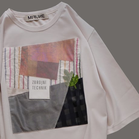 ART PATCHWORK TEE, MIFUNE #4