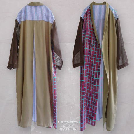 MIFUNE PATCHWORK GOWN