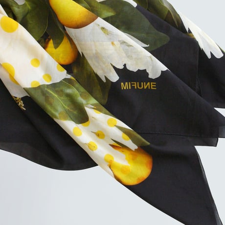 MIFUNE Scarf “Black Lemonade”