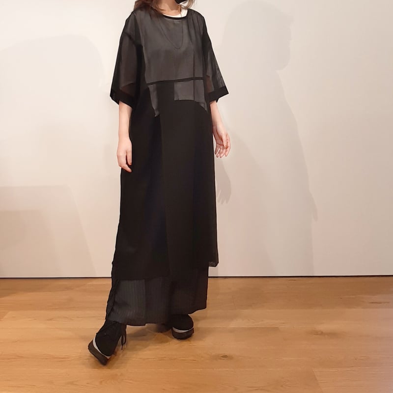 【週末値下げ】SHEER AIRY DRESS See-through Dress | MIFUNE / KROFUNE