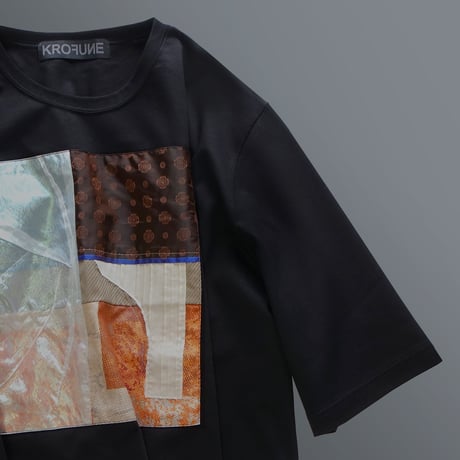 ART PATCHWORK TEE, KROFUNE #1