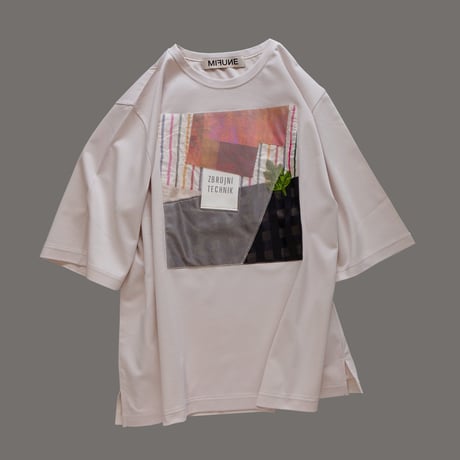 ART PATCHWORK TEE, MIFUNE #4