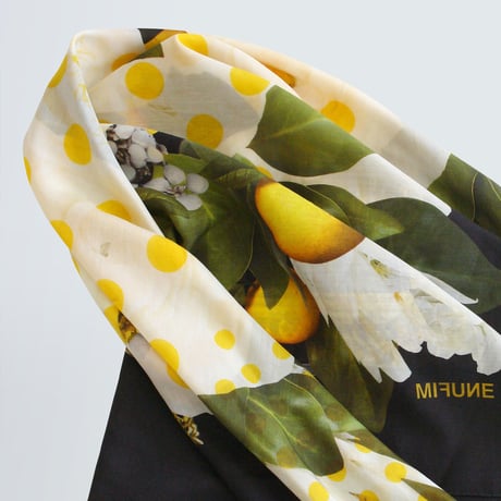 MIFUNE Scarf “Black Lemonade”