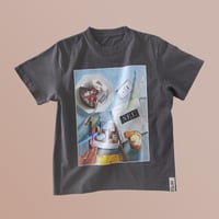 MIFUNE / STILL LIFE TEE “Chocolate NEU”