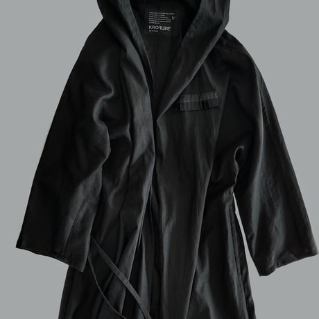 KROFUNE “Einstürzende” HOODED GOWN