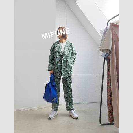 MIFUNE “Plum Leaves” Long Pants