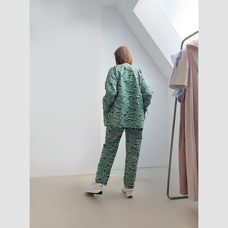 MIFUNE “Plum Leaves” Long Pants
