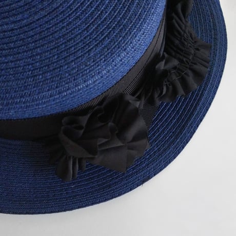 DRESS HAT BLACK & BLUE