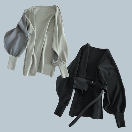 WIDE SLEEVE TOPS / 2 color