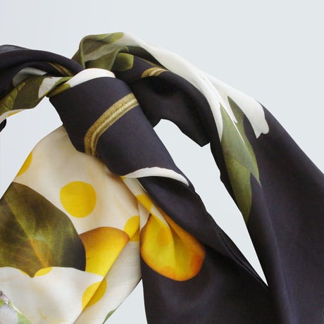 MIFUNE Scarf “Black Lemonade”