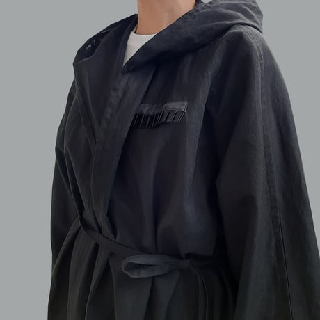 KROFUNE “Einstürzende” HOODED GOWN