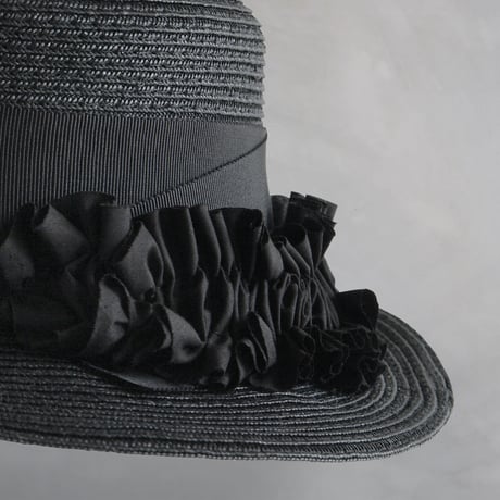 DRESS HAT BLACK & BLUE