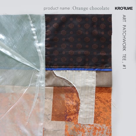 ART PATCHWORK TEE, KROFUNE #1