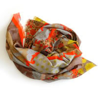 MIFUNE long stole “Marrakech ORANGE”