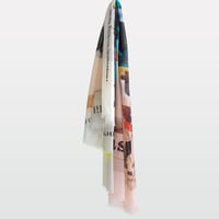 MIFUNE  “Pink Velvet stole”