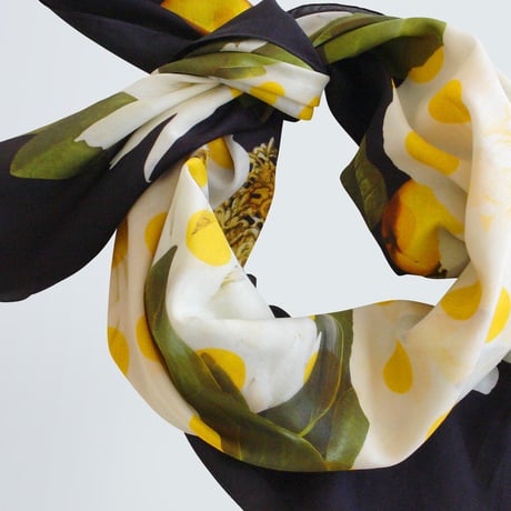 MIFUNE Scarf “Black Lemonade”