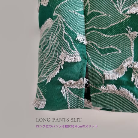 MIFUNE “Plum Leaves” Long Pants