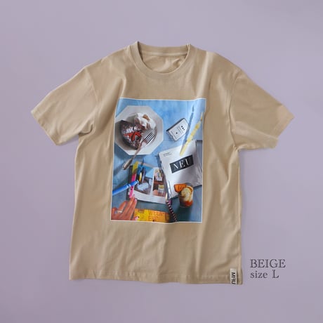 MIFUNE / STILL LIFE TEE “Chocolate NEU”