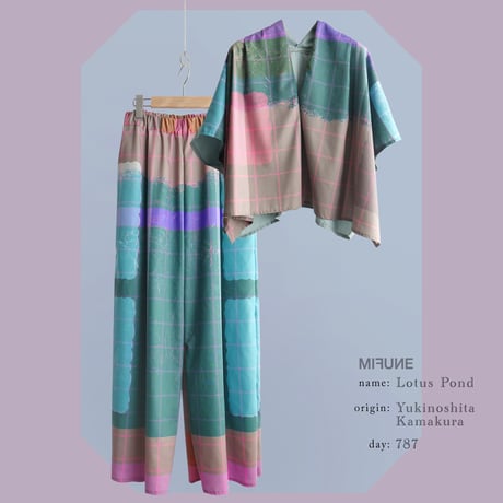 MIFUNE “Lotus Pond” Tops and Pants