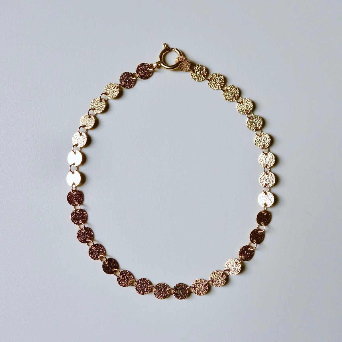 himie ヒーミー K18 プティムーンネックレス 40㎝ Petit moon bracelet