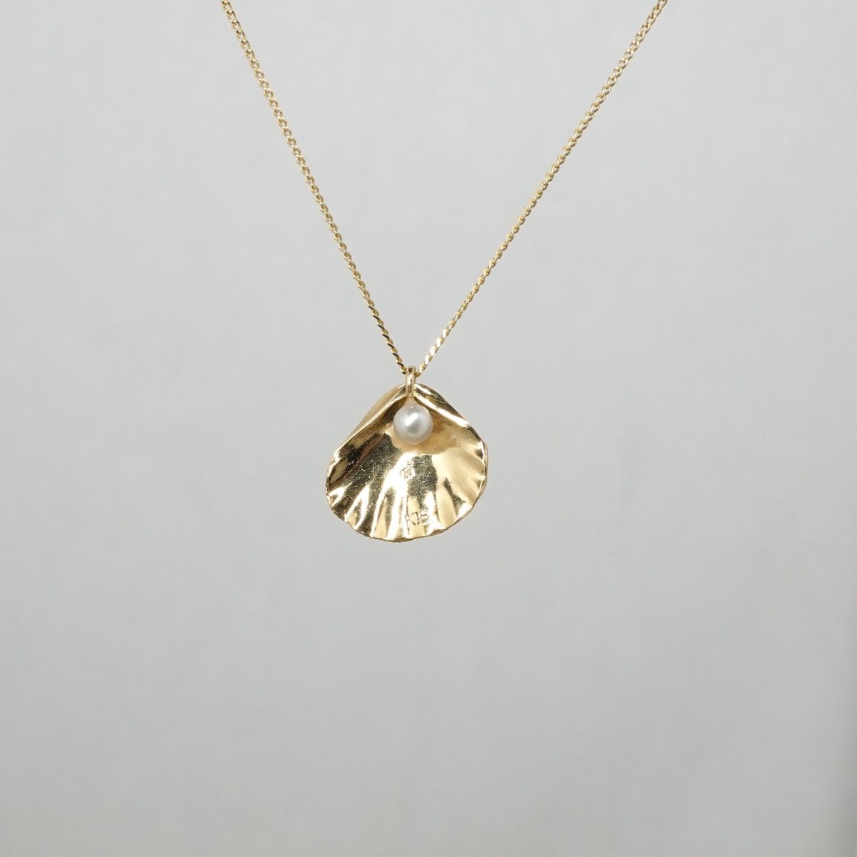 himie(ヒーミー)　Mermaid shell 貝殻ネックレス　シルバー Mermaid shell necklace / 貝殻 ネックレス | himie [ヒーミー]