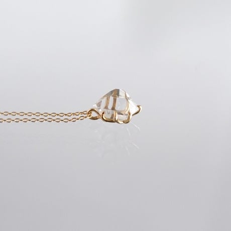 Herkimer diamond necklace M / ハーキマーダイヤモンド ネックレス (M)