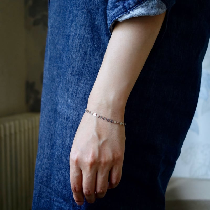 Petit moon bracelet WG / プティムーン ブレスレット (ホワイトゴール