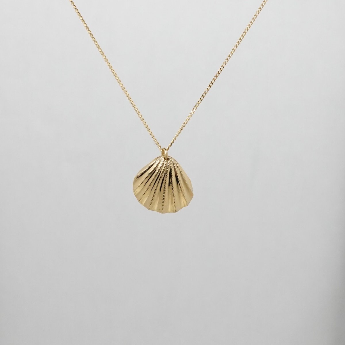himie(ヒーミー)　Mermaid shell 貝殻ネックレス　シルバー Mermaid shell necklace / 貝殻 ネックレス | himie [ヒーミー]