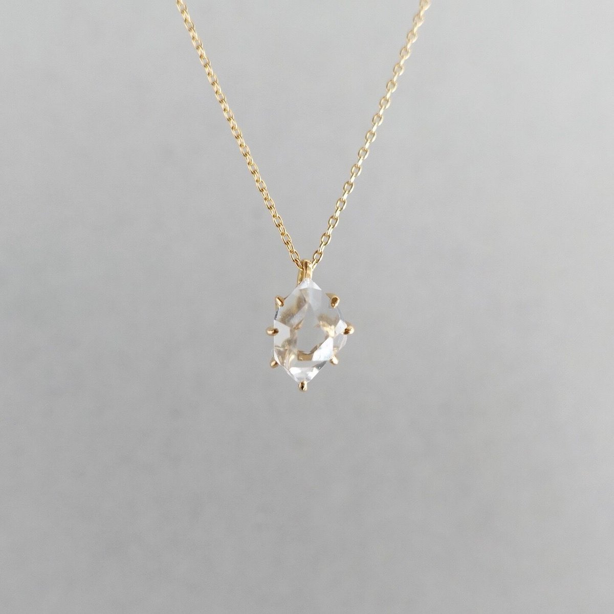 Herkimer diamond necklace M / ハーキマーダイヤモンド Herkimer diamond necklace M / ハーキマーダイヤモンド