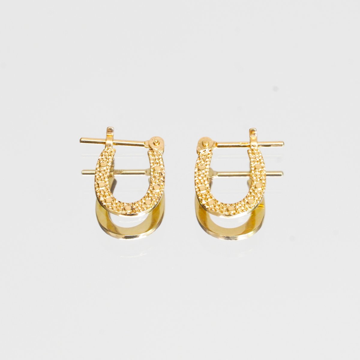 新品 himie（ヒーミー)輪なげ ピアス S（YG） Horseshoe earrings / 馬蹄ピアス | himie [ヒーミー]