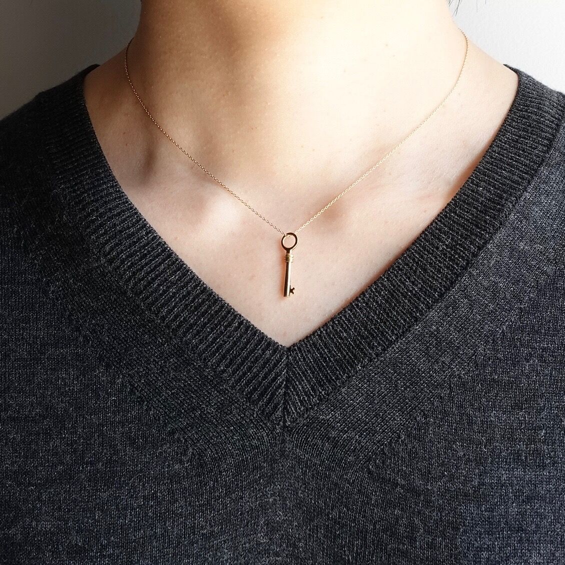  ORDER ネックレス　small key チャーム　ペンダント fit=scale-down,w=1200