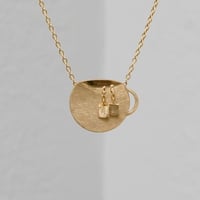 Mug necklace (double) / マグ ネックレス (濃いめ)