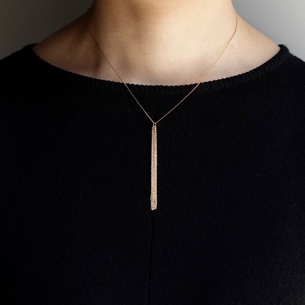 Ripple necklace 5cm / リップル ネックレス 5cm | himie [ Ripple necklace 5cm / リップル ネックレス 5cm | himie [
