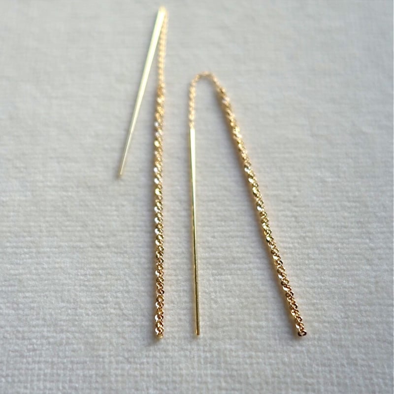 Couture & Yukiyanagi threader earrings / クチュール＆