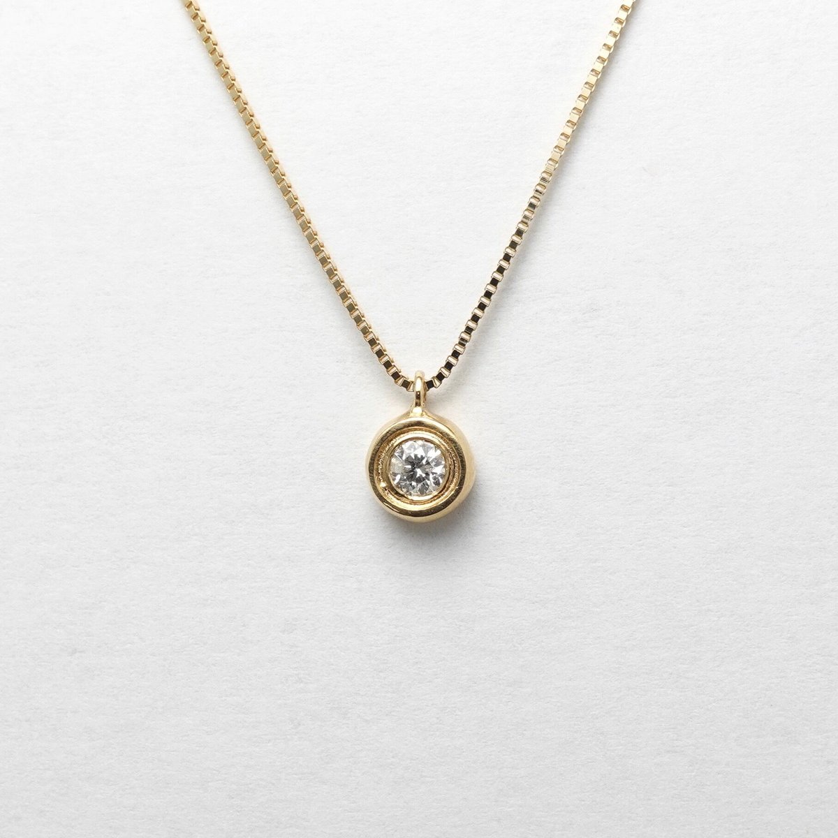 Ball necklace with diamond / ボール ネックレス (ダイヤモンド Ball necklace with diamond / ボール ネックレス (ダイヤモンド