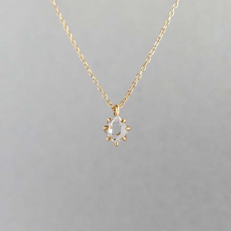 Harkimer diamond necklace S / ハーキマーダイヤモンド ネ...