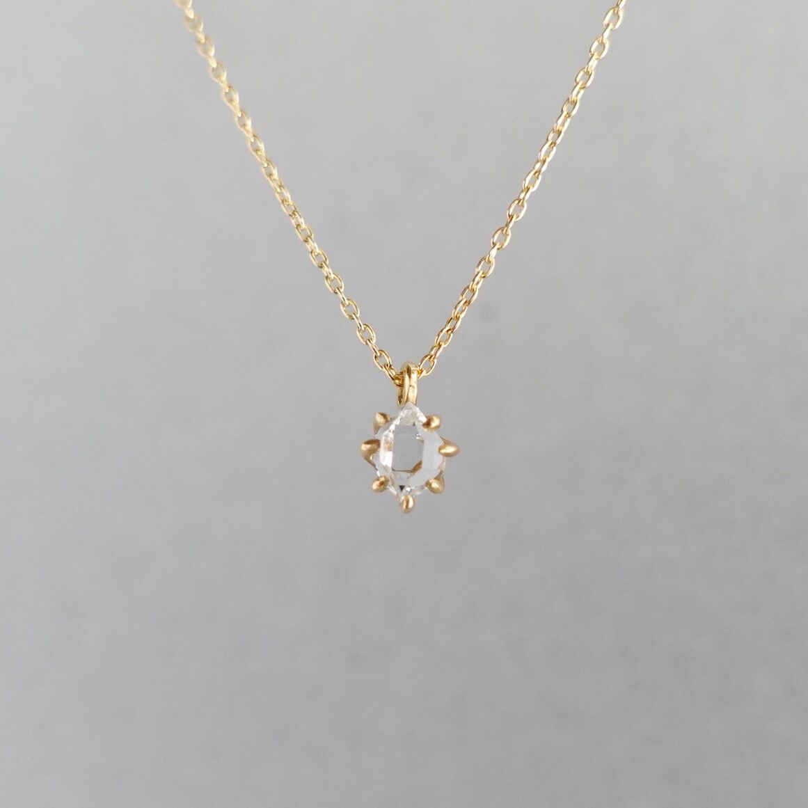 Harkimer diamond necklace S / ハーキマーダイヤモンド ネックレス（S）